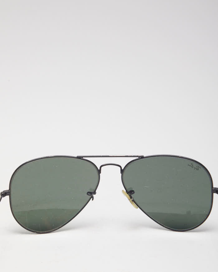 Ray Ban Black Aviator Sunglasses