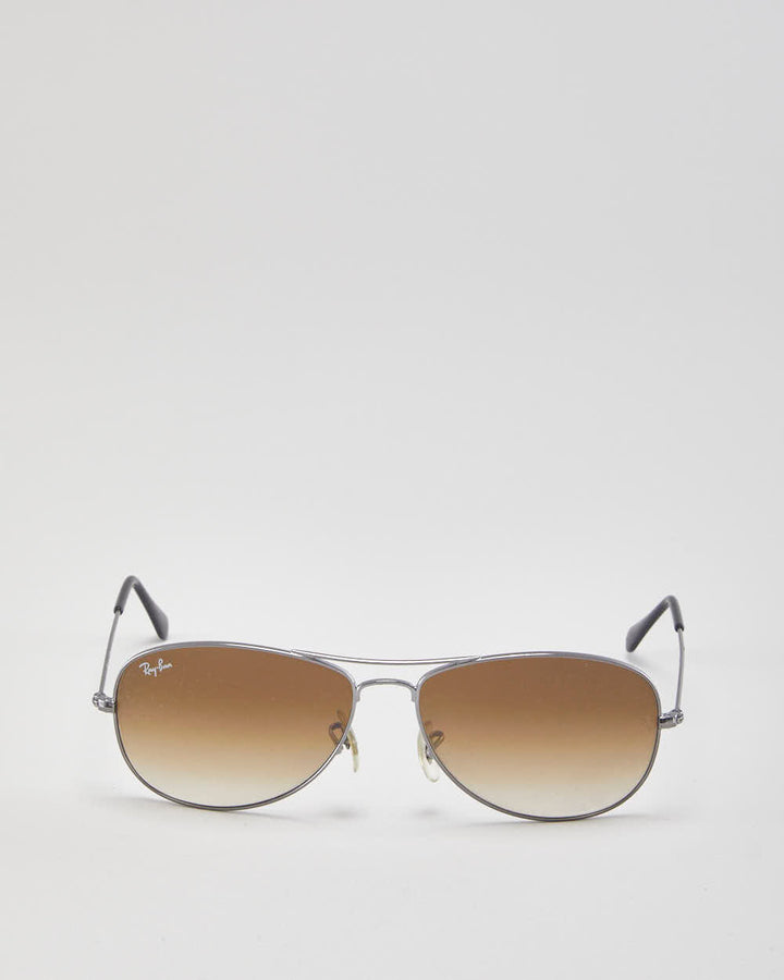 Ray Ban Aviator Silver Sunglasses