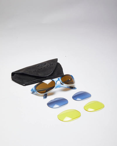 Vintage Y2k 00s Smith Blue Sunglasses
