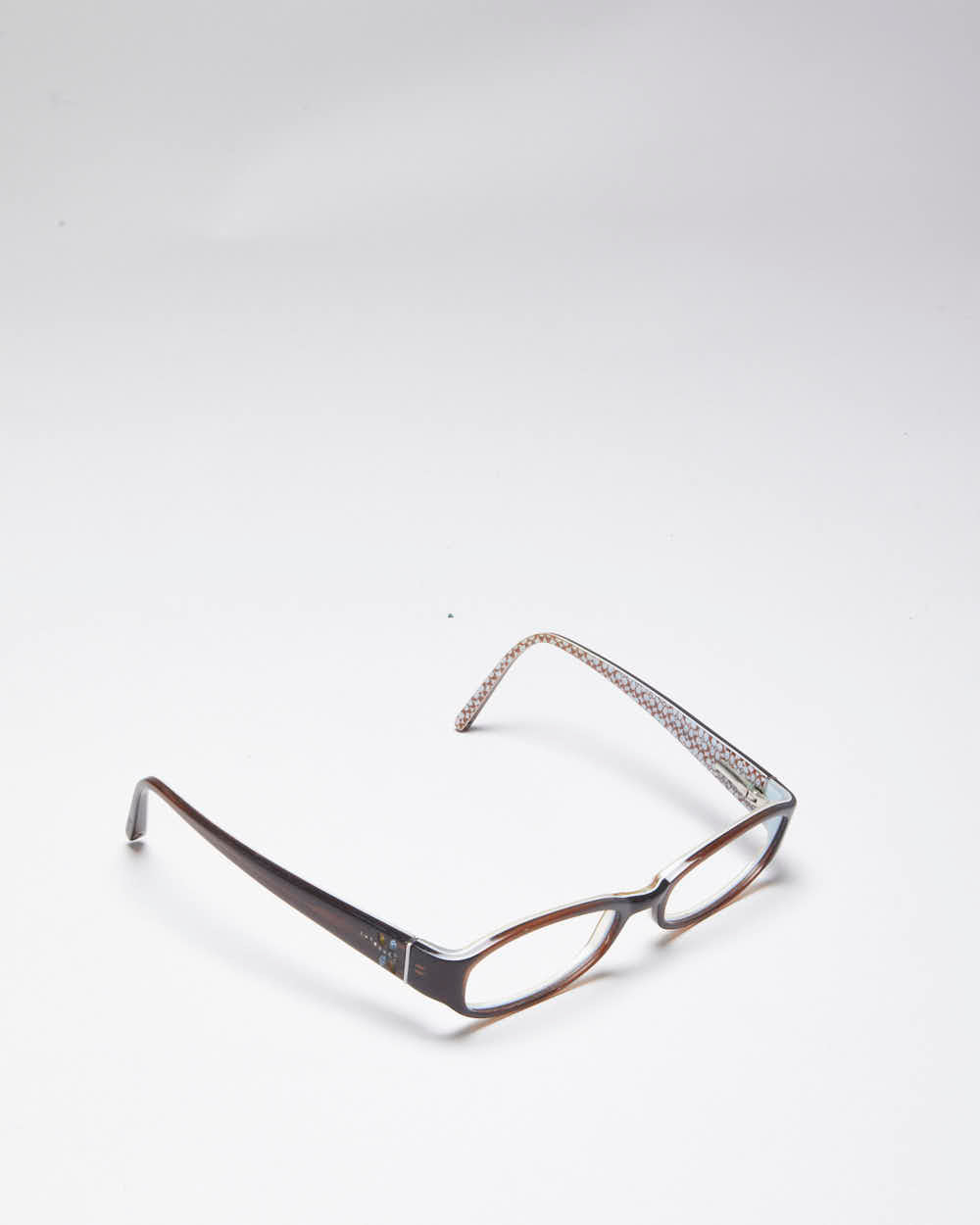 Vintage Y2k 00s Coach Brown Glasses