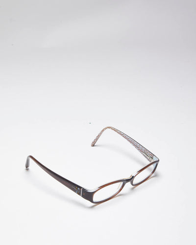 Vintage Y2k 00s Coach Brown Glasses