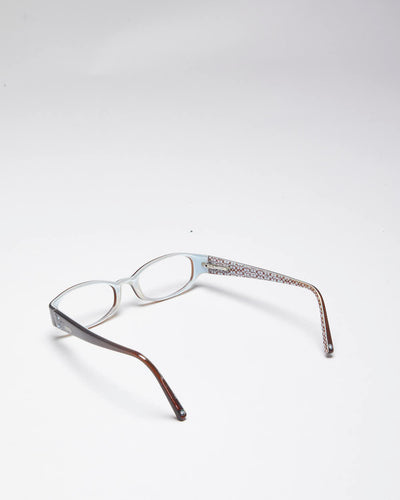 Vintage Y2k 00s Coach Brown Glasses