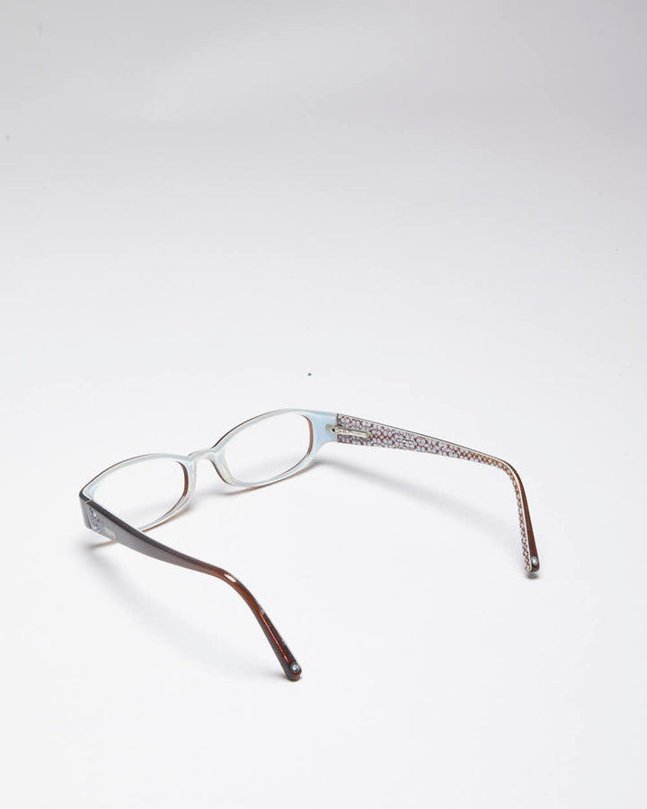 Vintage Y2k 00s Coach Brown Glasses