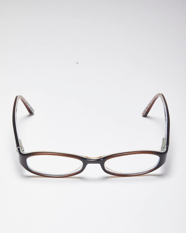 Vintage Y2k 00s Coach Brown Glasses