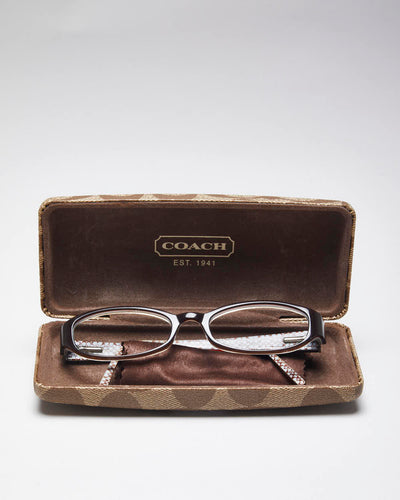 Vintage Y2k 00s Coach Brown Glasses