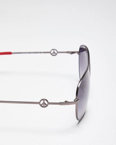 Vintage Y2K Moschino Aviator Style Sunglasses