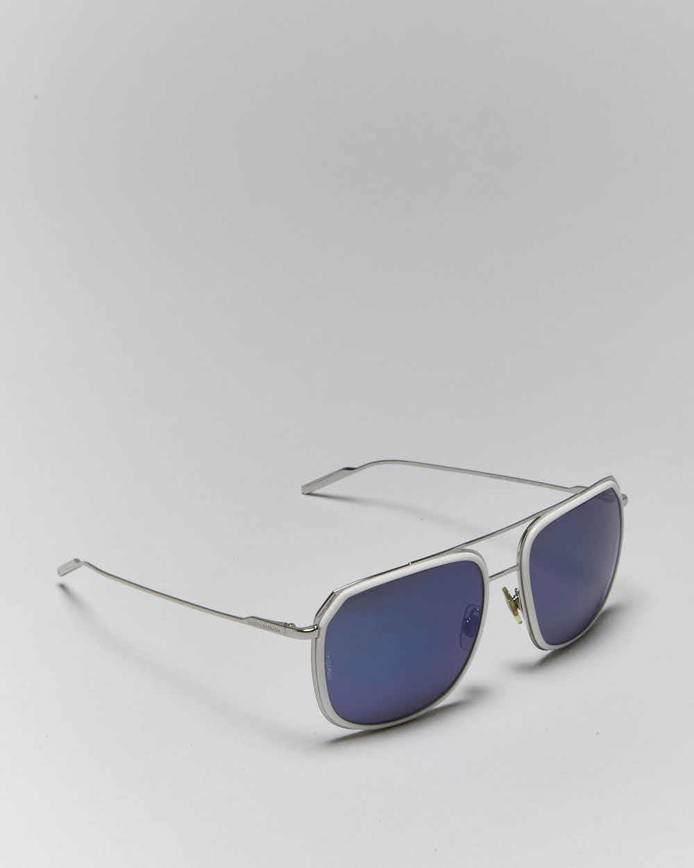 Vintage Y2k 00s Dolce & Gabbana Blue Tinted Sunglasses