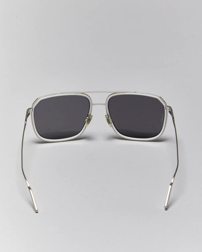 Vintage Y2k 00s Dolce & Gabbana Blue Tinted Sunglasses