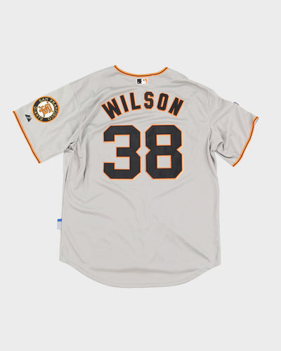MLB Majestic San Francisco Giants Grey Wilson #38 2010 World Series Jersey Deadstock With Tags - XL