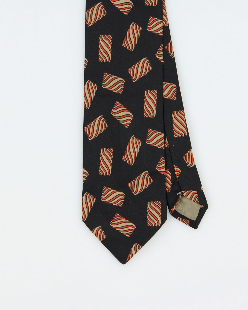 Vintage 1980s Giorgio Armani Abstract Silk Tie