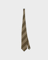 Vintage 1990s Giorgio Armani Striped Patterned Silk Tie