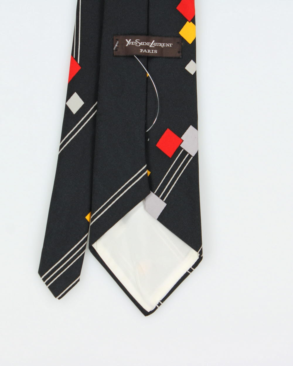 Vintage 1970s Yves Saint Laurent Patterned Tie