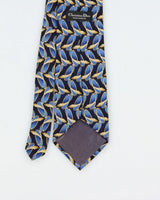 Vintage 1990s Christian Dior Patterned Silk Tie