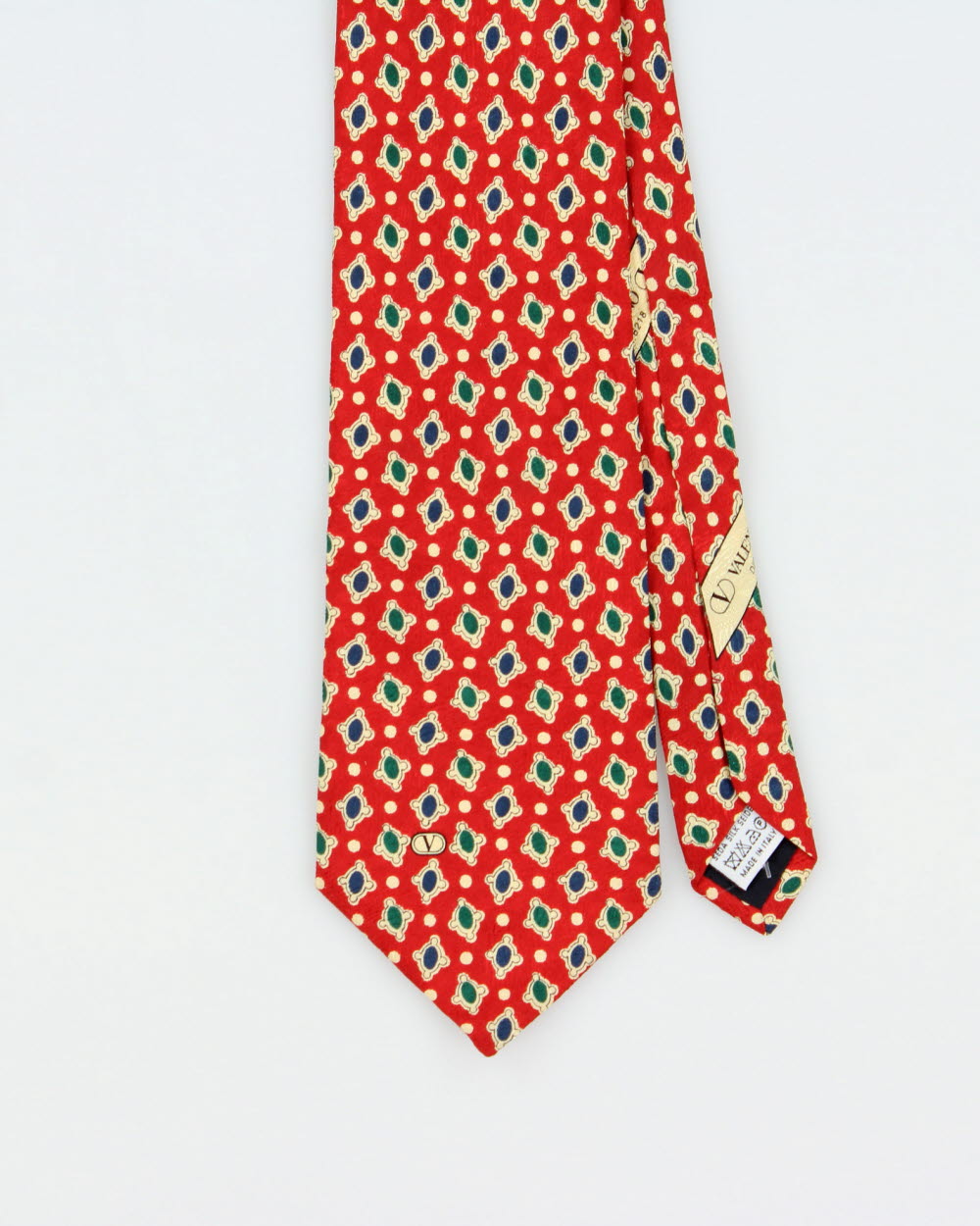 Vintage 1990s Valentino Cravatte Silk Tie