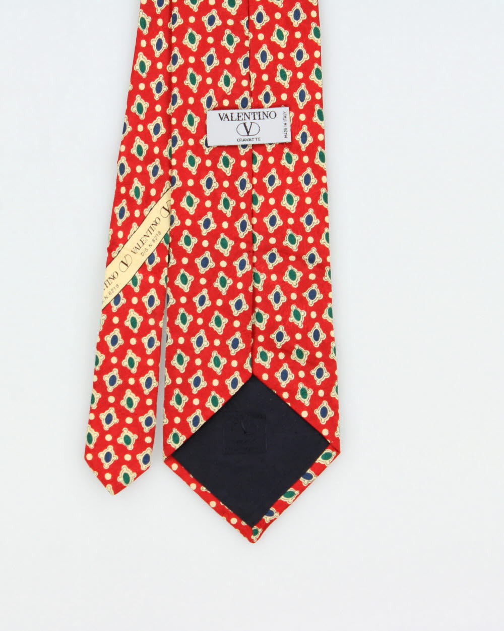 Vintage 1990s Valentino Cravatte Silk Tie
