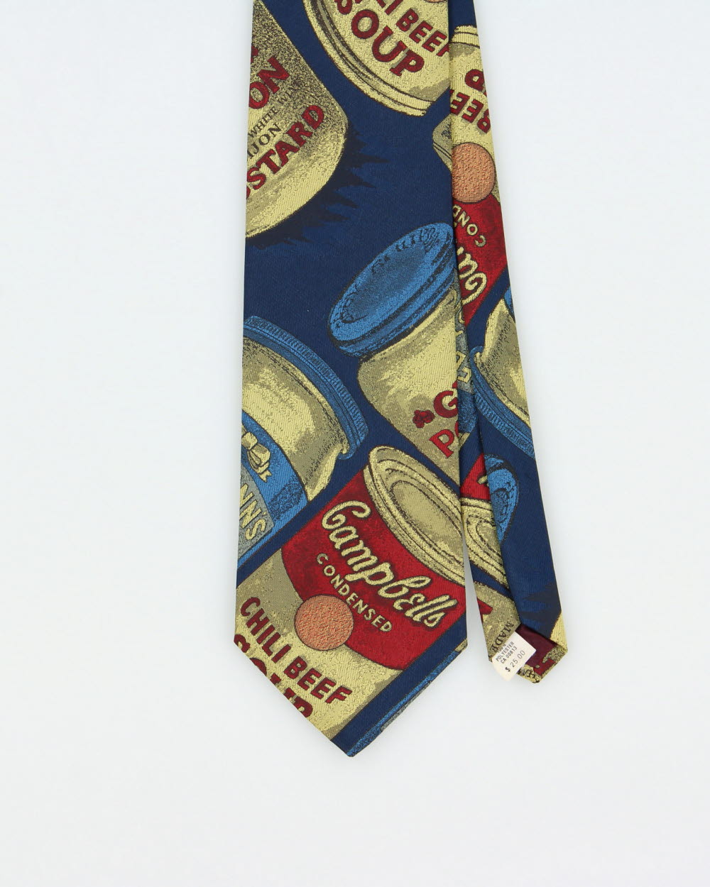 Vintage 1990s Le Marquis Soup &amp; Condiments Tie