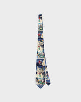Vintage 1990s Warner Brothers Looney Tunes Silk Tie
