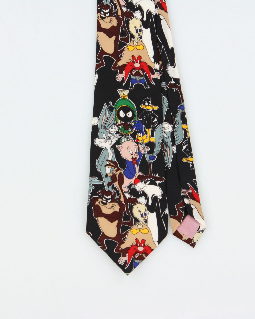 Vintage 1990s Looney Tunes Silk Tie