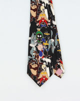 Vintage 1990s Looney Tunes Silk Tie