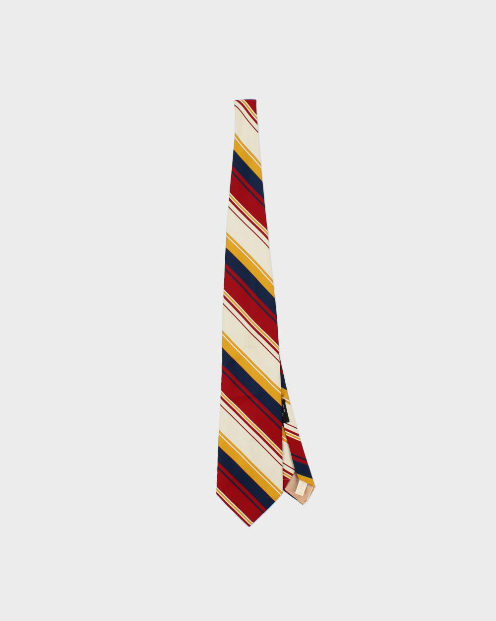 Vintage 1970s Yves Saint Laurent Striped Pattern Tie