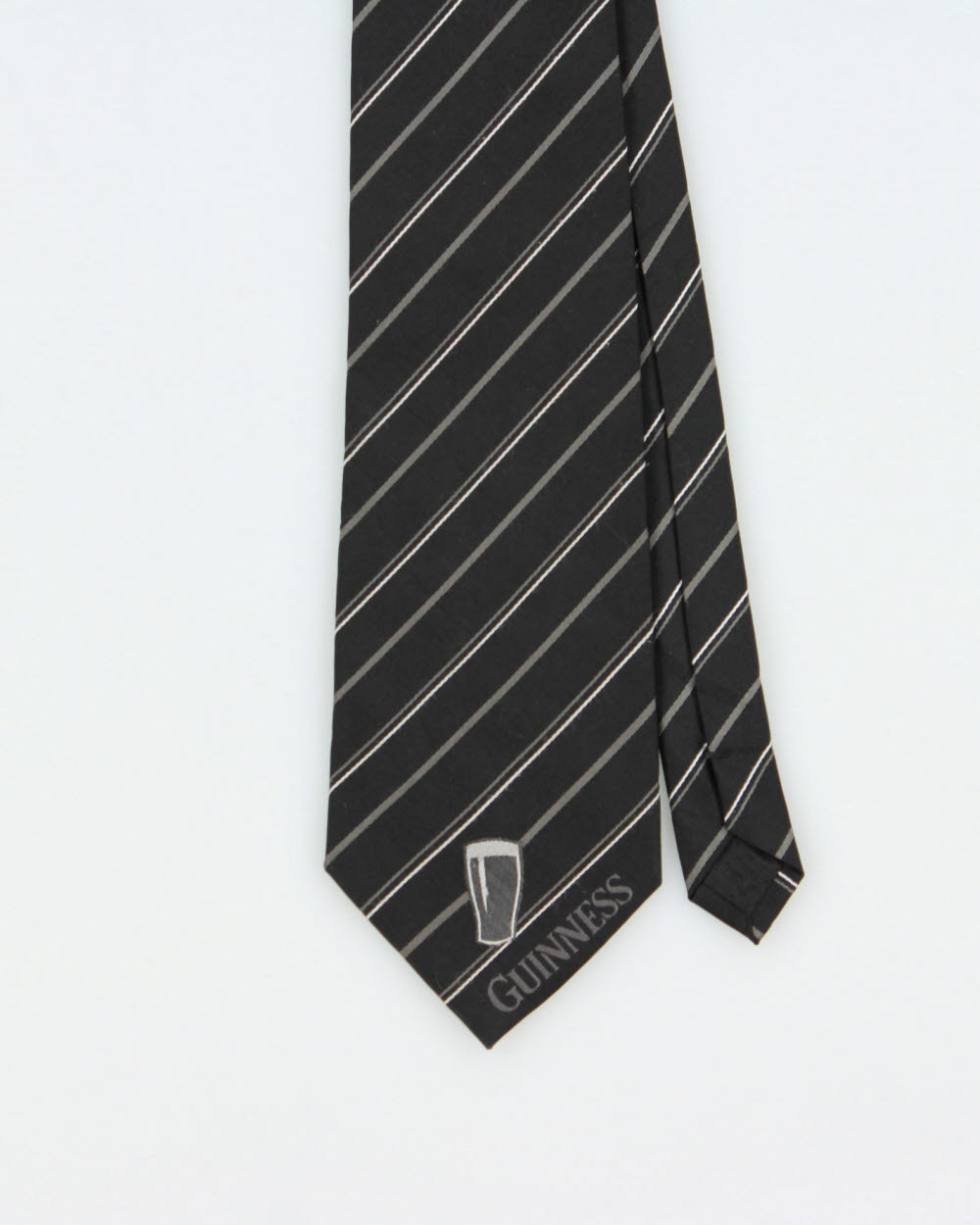 Vintage Y2K 2000s Guinness Striped Tie