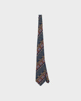 Vintage 1990s Christian Dior Patterned Silk