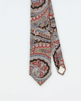 Vintage 1990s Christian Dior Limited Series No 11 Paisley Pattern Silk Tie
