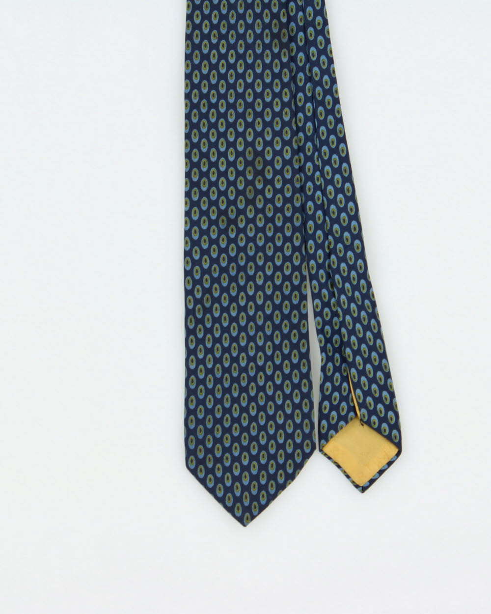Vintage 1980s Christian Dior Pattern Silk Tie