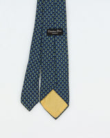 Vintage 1980s Christian Dior Pattern Silk Tie