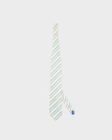Pierre Cardin Blue And Green Striped Tie