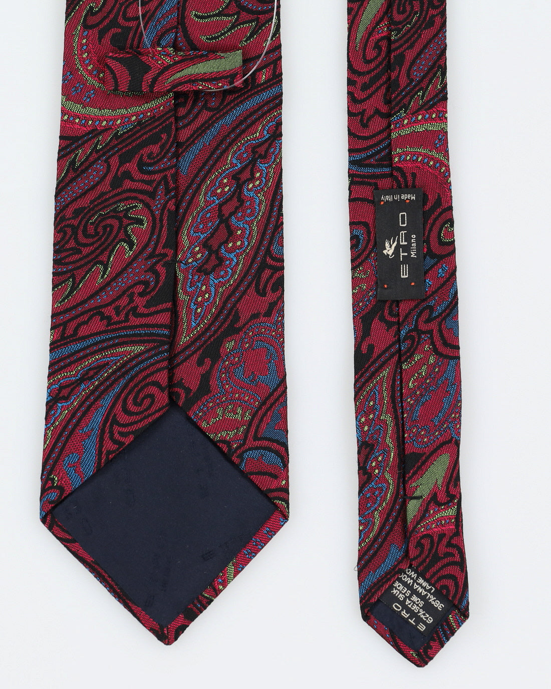 Etro Milan Pink Patterned Tie