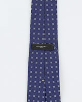 Vintage Men's Blue Givenchy Tie