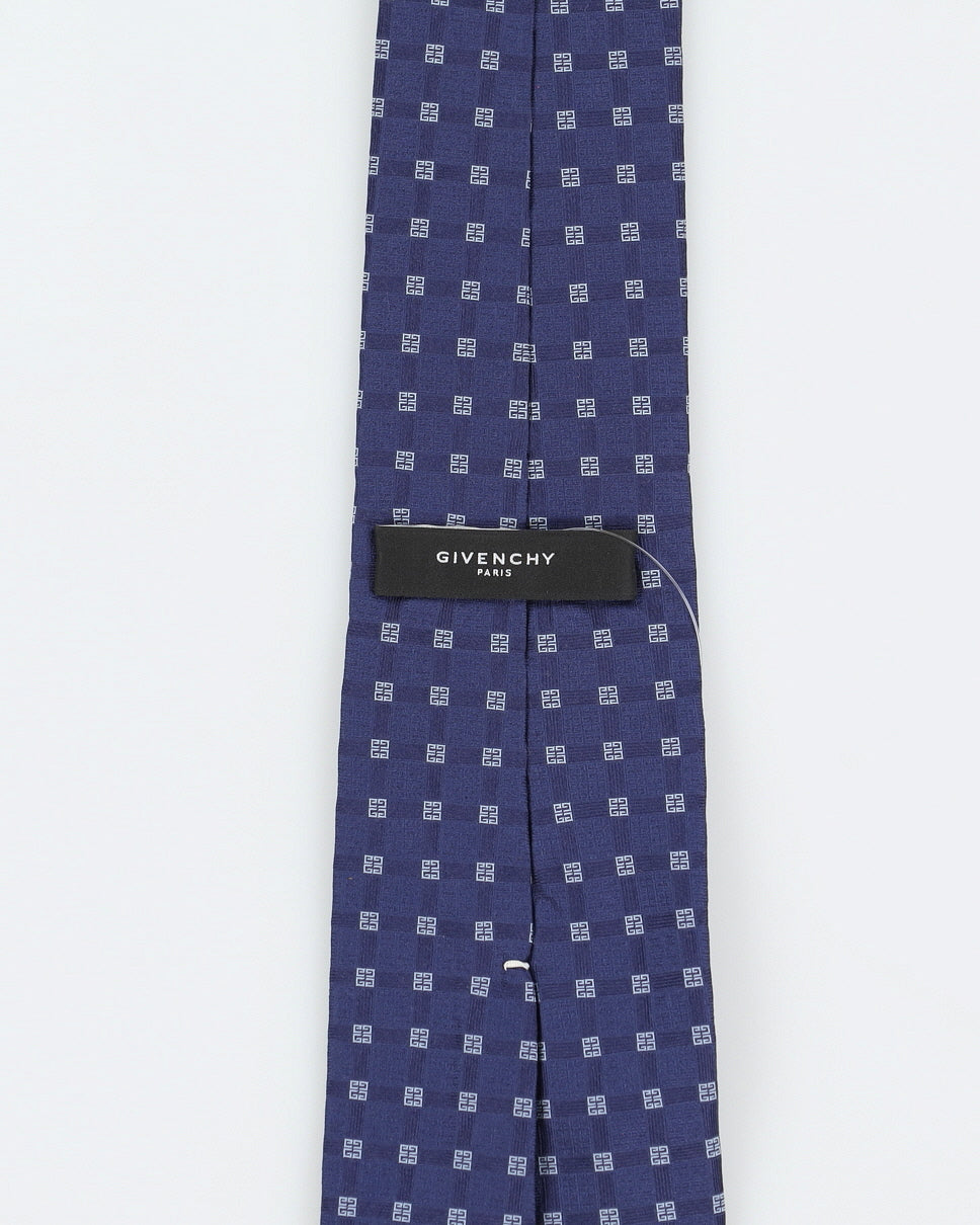 Vintage Men's Blue Givenchy Tie