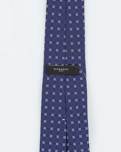 Vintage Men's Blue Givenchy Tie