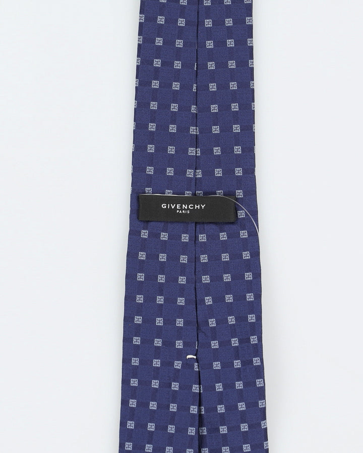Vintage Men's Blue Givenchy Tie