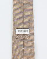 Vintage Men's Gold Armani Tie