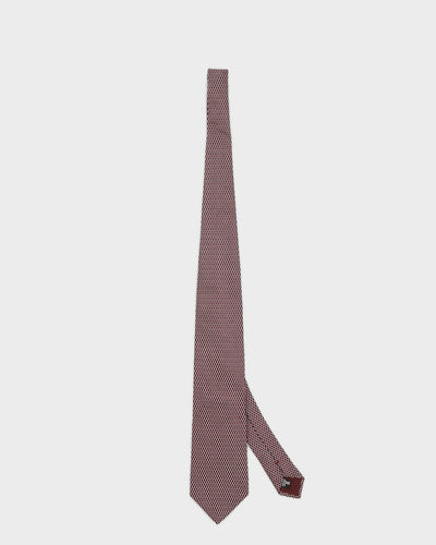 Vintage Men's Burgundy Armani Tie