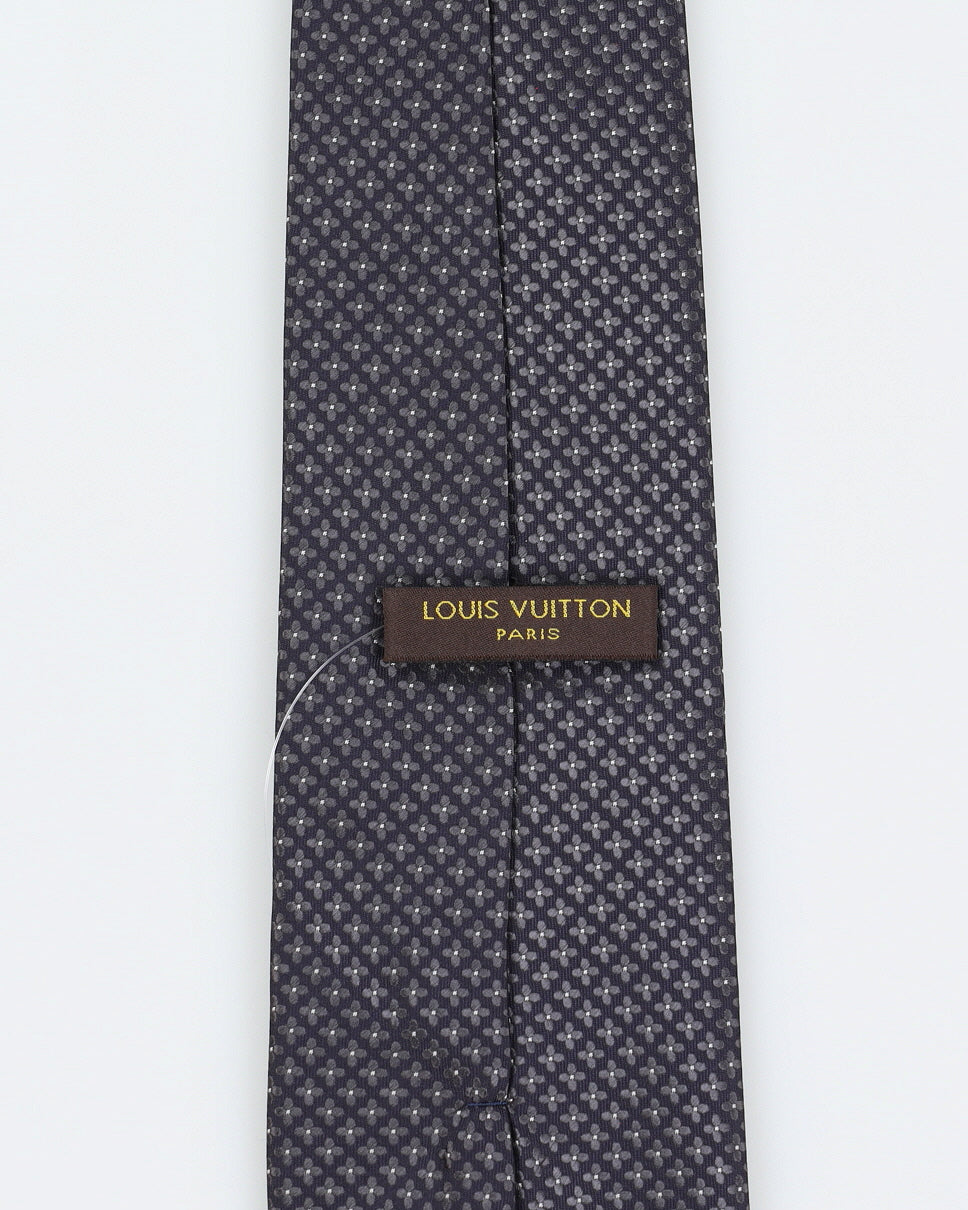Vintage Men's Grey Louis Vuitton Tie
