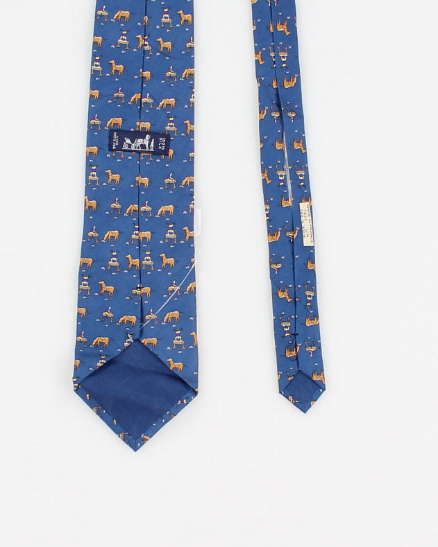 Vintage Hermes Silk Tie