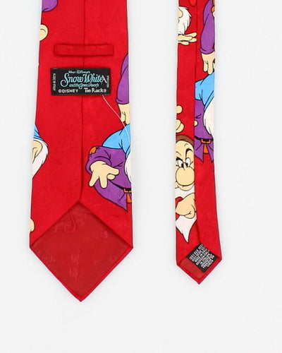 Disney Snow White And The Seven Dwarves Silk Tie