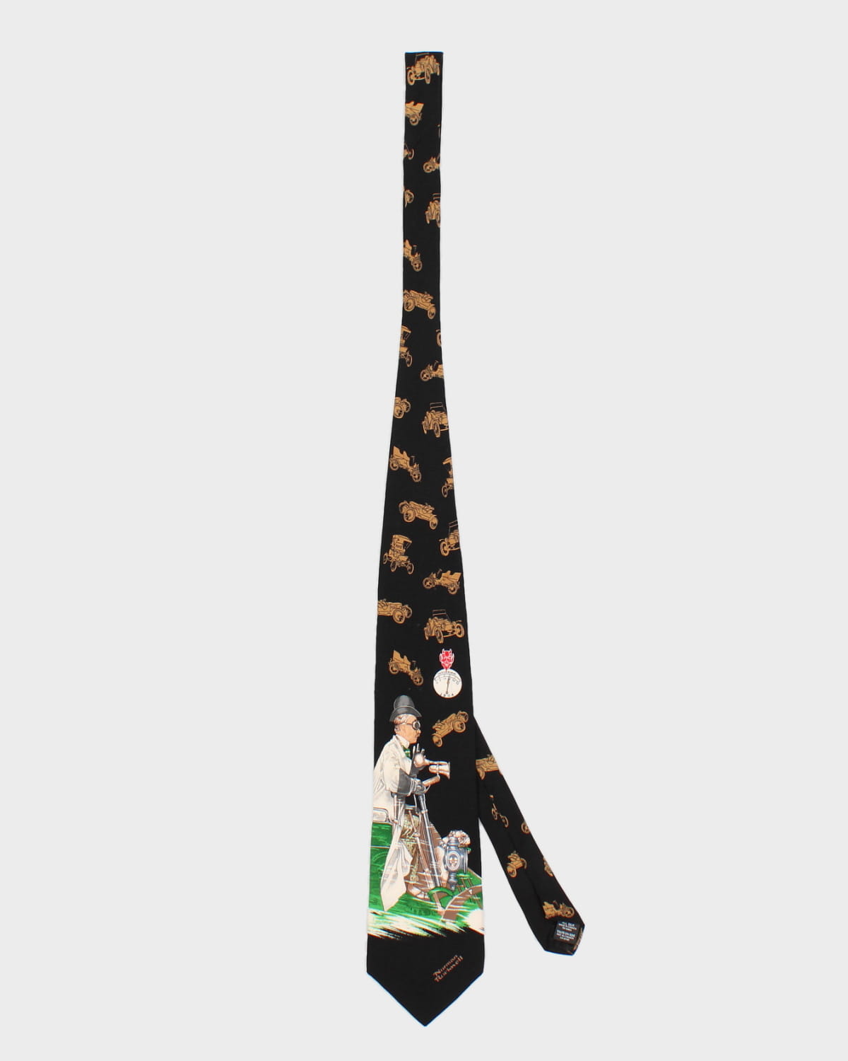 Vintage The Saturday Evening Post Norman Rockwell Tie