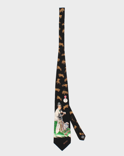 Vintage The Saturday Evening Post Norman Rockwell Tie