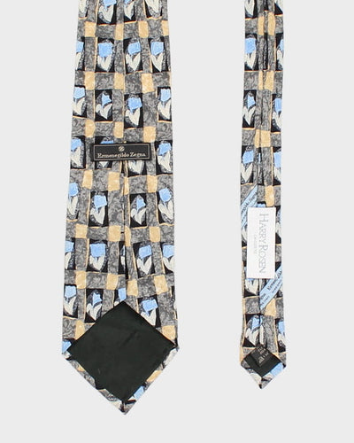 Vintage Ermenegildo Zegna Silk 90's Tie