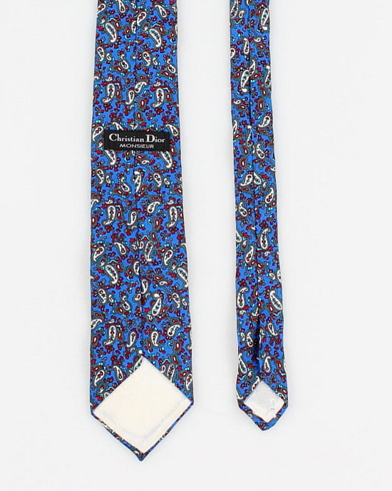 Vintage Christian Dior Silk 90's Tie