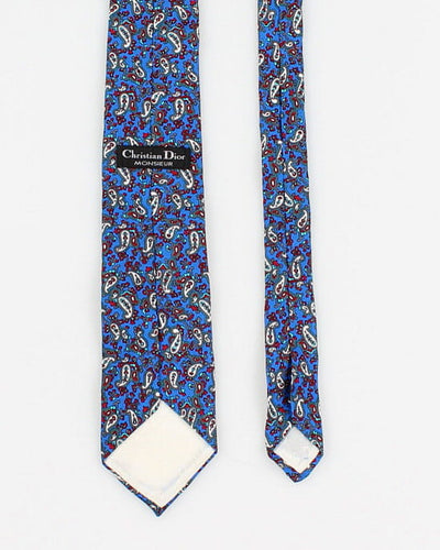 Vintage Christian Dior Silk 90's Tie