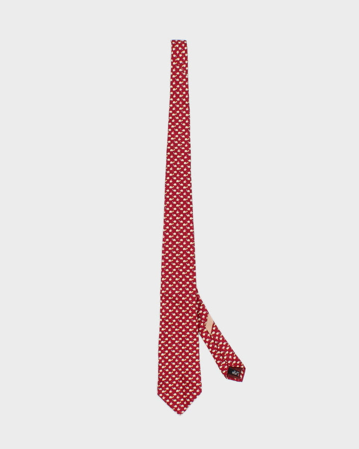Vintage 90's Silk Salvatore Ferragamo Tie