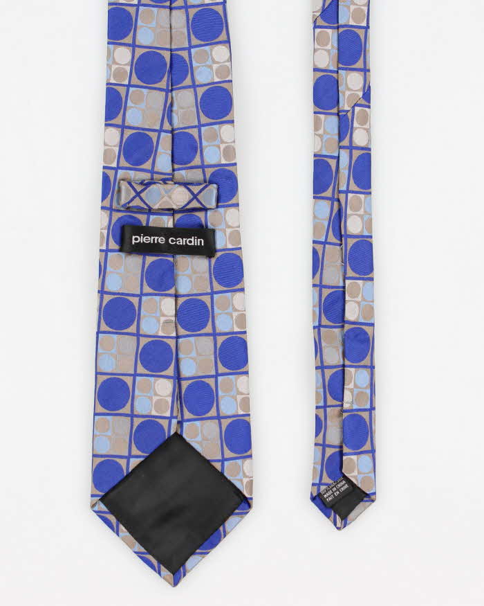 Vintage Pierre Cardin Patterned Silk Tie
