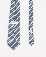 Vintage Giorgio Armani Blue Striped Silk Tie