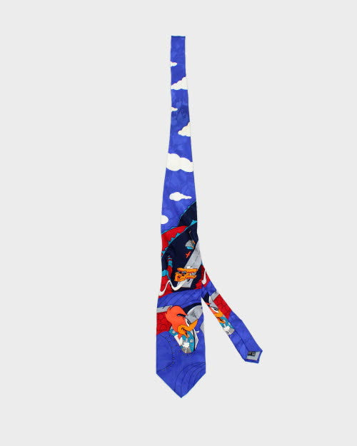 Vintage 90s Woody Woodpecker Silk Tie
