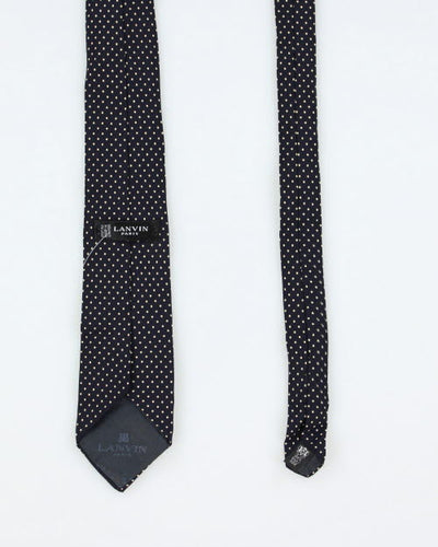 Vintage Lanvin Paris Silk Tie